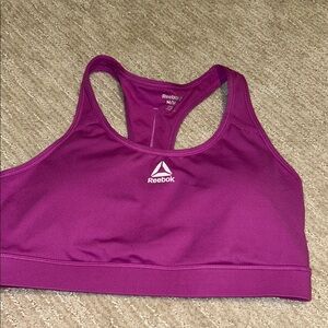 Reebok Magenta Racerback Sports Bra